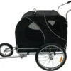 Hondenfietskar Jogger Medium / Large Zwart