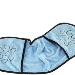 Hondenhanddoek – Hondendeken – Absorberend – Microvezel – 65*23CM – Blauw