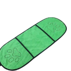 Hondenhanddoek – Hondendeken – Absorberend – Microvezel – 65*23CM – Groen