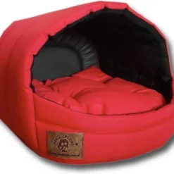 Hondenmand – Kleine Hond – Box 45 X 49 X 36 Cm – Rood – Hondenbed