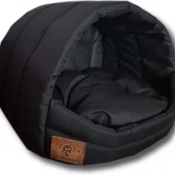 Hondenmand – Kleine Hond – Box – Hondemand – 45 X 49 X 36 Cm – Zwart – Hondenbed – Hondebed