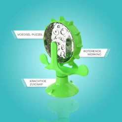 Hondenpuzzel – Geheugentrainer – Slow Feeder – Voerbak Hond – Puppy Speelgoed – Voerbak Kat – Kattenspeelgoed – Anti Schrokbak – Interactief Speelgoed Honden & Katten