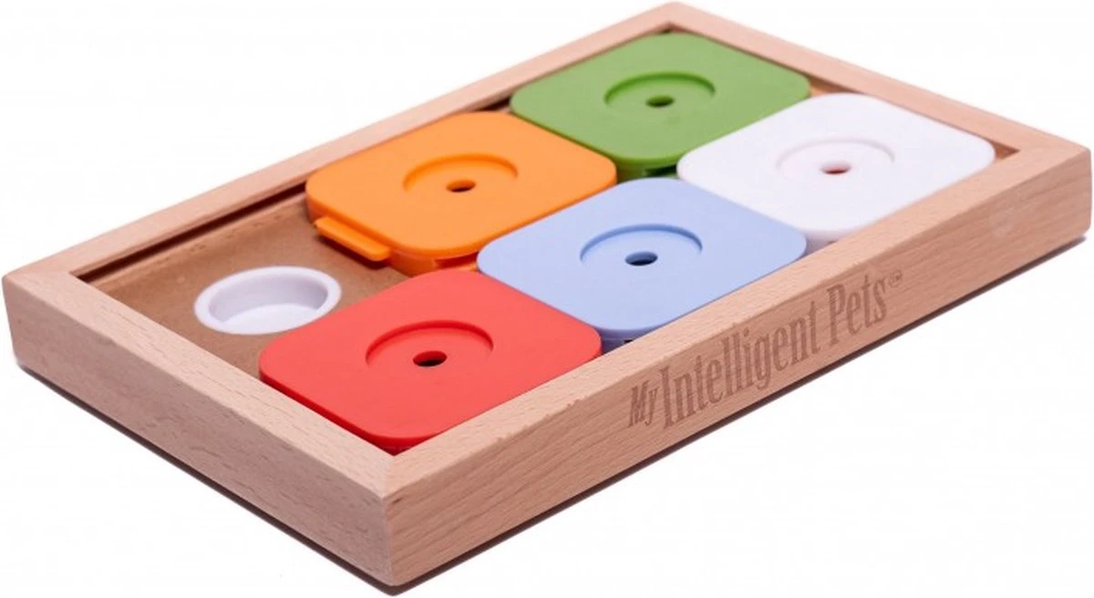 Hondenpuzzel – Sudoku 2 – Hout – Intelligentiespel Hond – Uitdaging 1 Hondenpuzzel – Sudoku 2 – Hout – Intelligentiespel Hond – Uitdaging