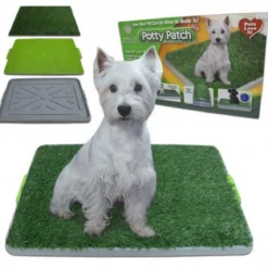 Hondentoilet – Puppytoilet – Puppy Zindelijk Maken – Puppy Trainer – Zindelijkheidstraining – Hondenmand – Vervanger Van Puppy Training Pads – Indoor & Outdoor Hondentoilet – Trainingshulpen Hond