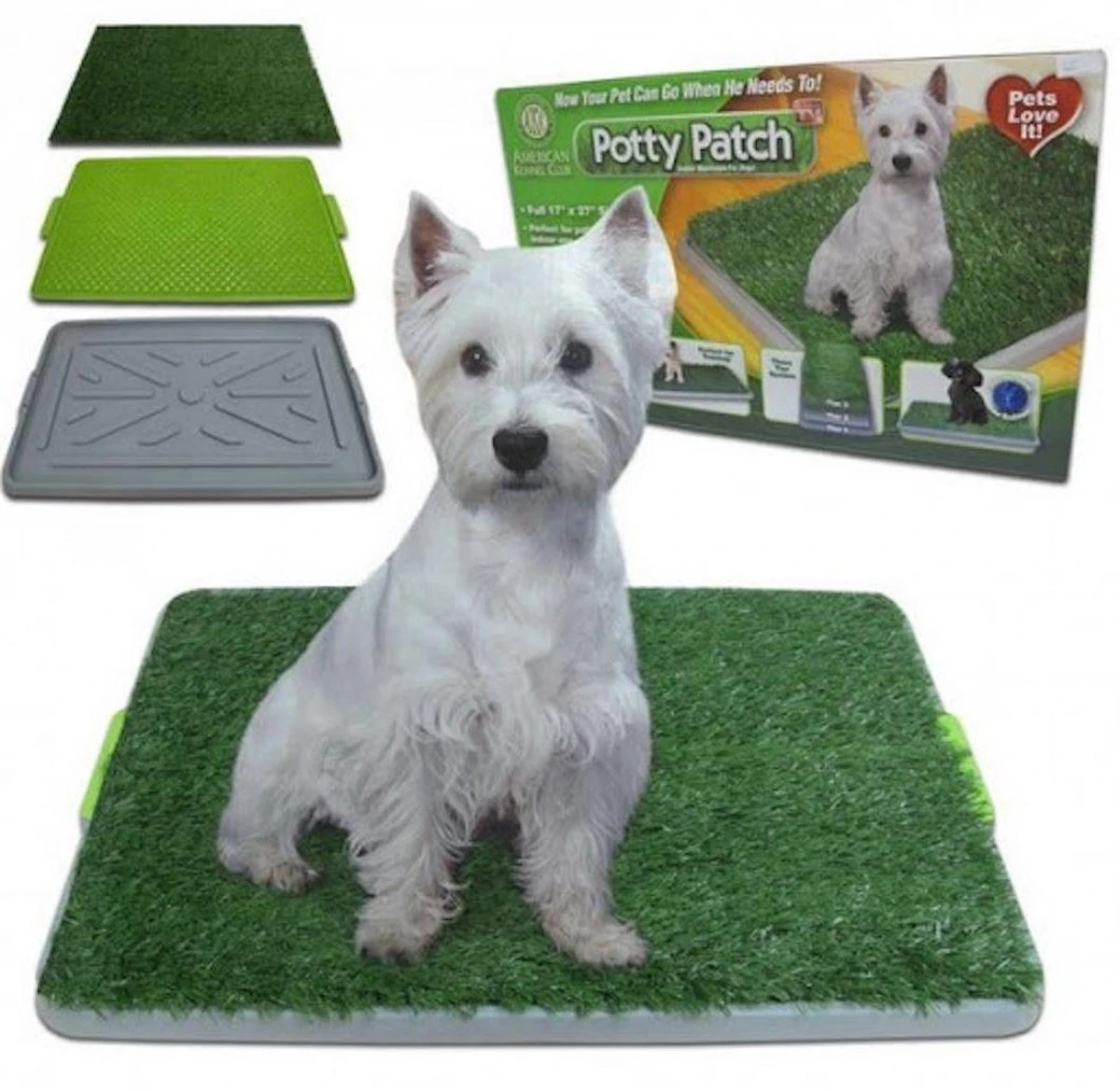 Hondentoilet – Puppytoilet – Puppy Zindelijk Maken – Puppy Trainer – Zindelijkheidstraining – Hondenmand – Vervanger Van Puppy Training Pads – Indoor & Outdoor Hondentoilet – Trainingshulpen Hond 1 Hondentoilet – Puppytoilet – Puppy Zindelijk Maken – Puppy Trainer – Zindelijkheidstraining – Hondenmand – Vervanger Van Puppy Training Pads – Indoor & Outdoor Hondentoilet – Trainingshulpen Hond