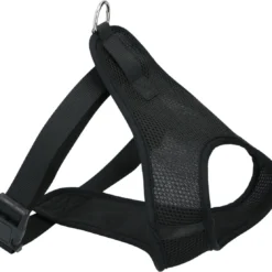 Hondentuig – L – 67,6-106,5 Cm – Easy Step-in Hondenharnas – Zwart