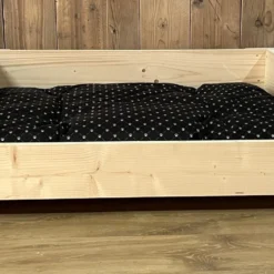 Houten Hondenmand Luna – 70 X 100 Cm – Op Pootjes