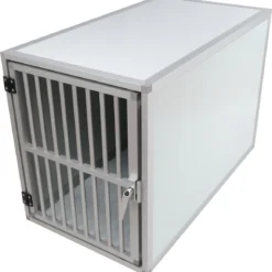 Hundos Pro Autobench Recht Model 100x55x67 Cm Met Spijlen