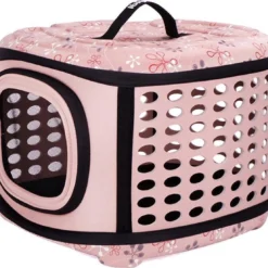 Ibiyaya Collapsible Traveling Draagtas – Tuscany – Transporttas Bench Hond – Transport Box Reisbench Draagzak Tas – Reistas Reismand Hondendraagtas – Hondentas