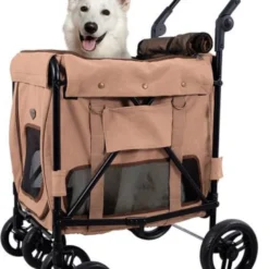 Ibiyaya Hondenbuggy Gentle Giant – Peach