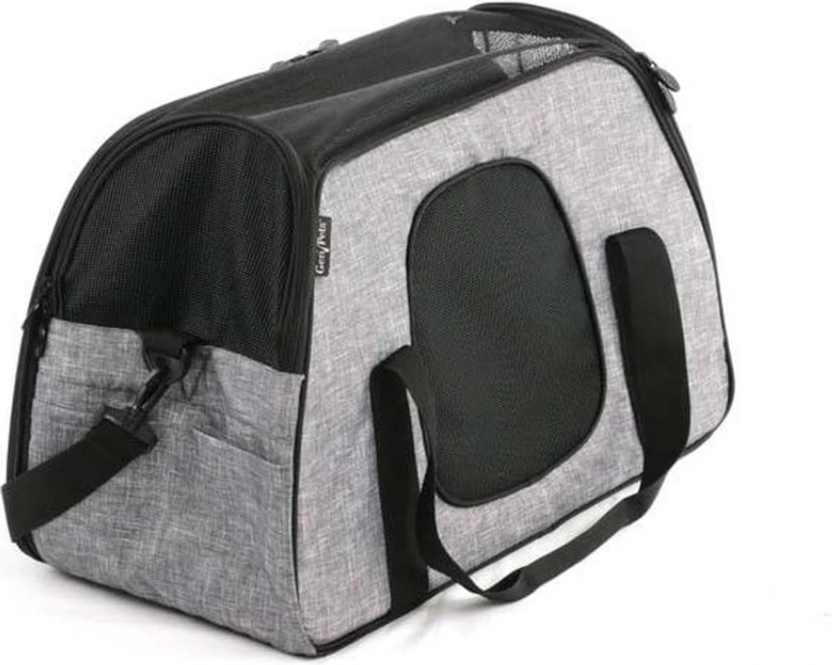 InnoPet Carry Me Sleeper – Hondentas – Grijs – 51x23x33cm 1 InnoPet Carry Me Sleeper – Hondentas – Grijs – 51x23x33cm