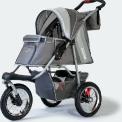 InnoPet Comfort Air ECO – Hondenbuggy – Grijs/Zwart – 87x50x102cm