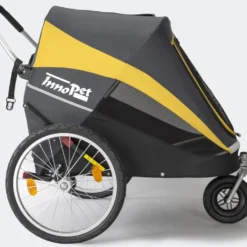 InnoPet Hercules 2.0 – Hondenfietskar – Incl. Trekstang En Regenhoes – 100x78x96cm