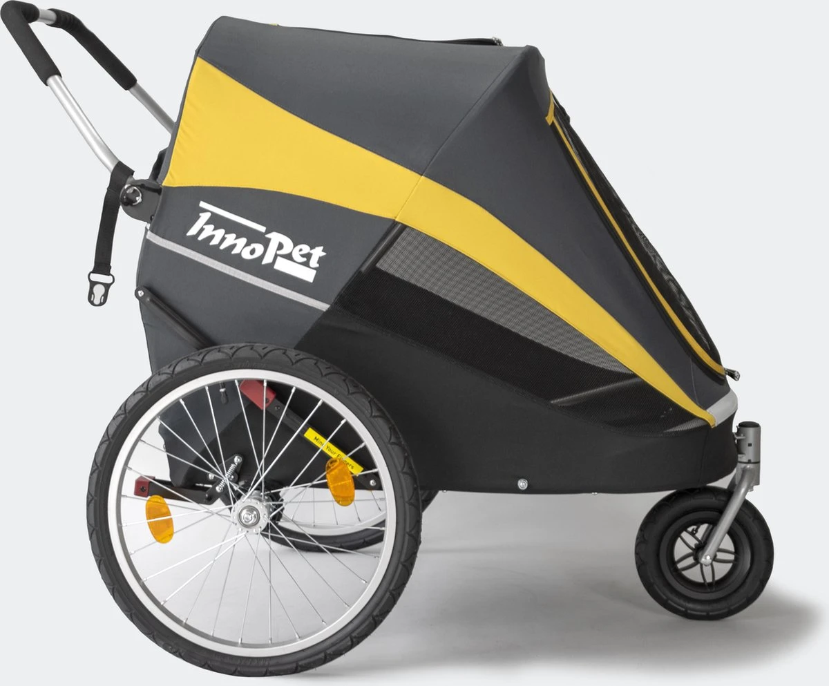 InnoPet Hercules 2.0 – Hondenfietskar – Incl. Trekstang En Regenhoes – 100x78x96cm 1 InnoPet Hercules 2.0 – Hondenfietskar – Incl. Trekstang En Regenhoes – 100x78x96cm