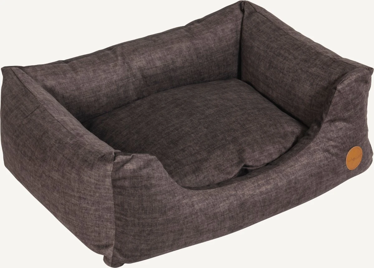 Jack & Vanilla Manchester Sofa Bruin L 100x70x27 Cm 1 Jack & Vanilla Manchester Sofa Bruin L 100x70x27 Cm