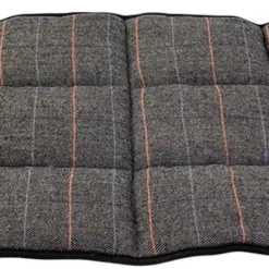 Jack And Vanilla Benchmat – Dierenmat – Hondenmat – TARTAN – Bench Mat – Grijs – M – 73x45cm