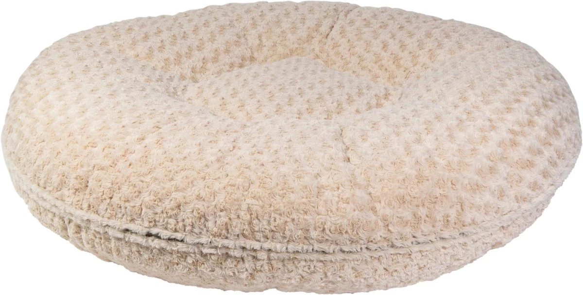 Jack And Vanilla – Hondenkussen – Donut Kussen Puff- Kleur: Beige – Afmeting: Ø 90 Cm 1 Jack And Vanilla – Hondenkussen – Donut Kussen Puff- Kleur: Beige – Afmeting: Ø 90 Cm