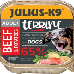 Julius K9 – Hondenvoer – Pate – Natvoer – Adult – Rund – 10 X 150g