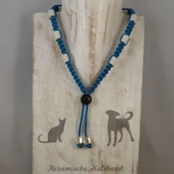 Keramische Halsband (dé Natuurlijke Teken Bestrijding) Turquoise Maat S