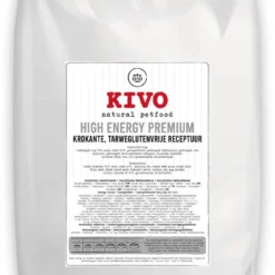 Kivo Petfood Hondenbrokken Krokant High Energy Premium 15 Kg – Tarweglutenvrij