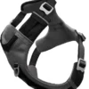 Kurgo Journey Air – Hondenharnas Voor Actieve Honden – Eenvoudig Te Bevestigen En Zichtbaar In Het Donker – Zwart/Grijs – XS, S, M, L En XL – Extra Small