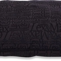 Lex & Max Chic – Losse Hoes Voor Hondenkussen – Bench – Antraciet – 85x60cm