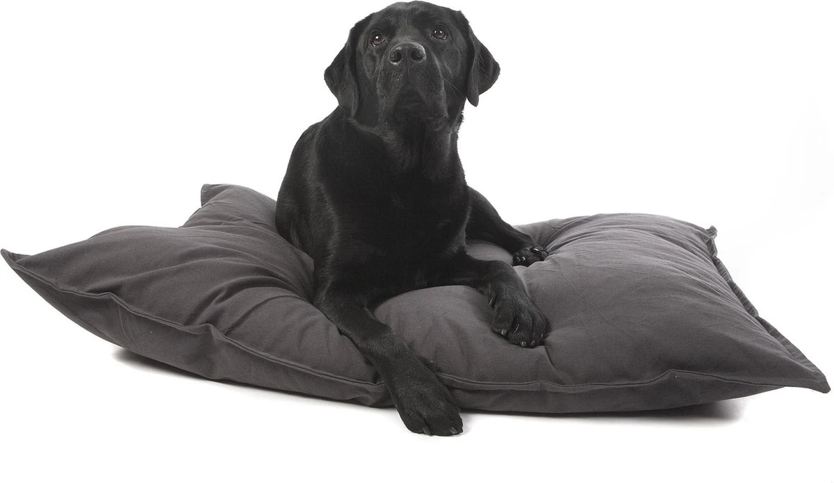 Lex & Max Tivoli – Hondenkussen – Bench – Antraciet – 120x80cm 1 Lex & Max Tivoli – Hondenkussen – Bench – Antraciet – 120x80cm