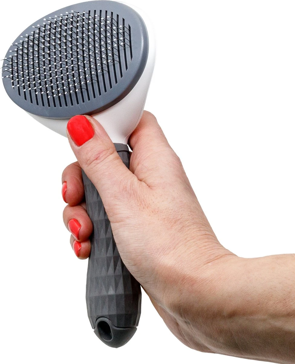 Lorell Pet Company Kattenborstel/Hondenborstel – Borstel Voor Langharig/kortharig -Hondenhaar En Kattenhaar Verwijderaar – Grijs 1 Lorell Pet Company Kattenborstel/Hondenborstel – Borstel Voor Langharig/kortharig -Hondenhaar En Kattenhaar Verwijderaar – Grijs