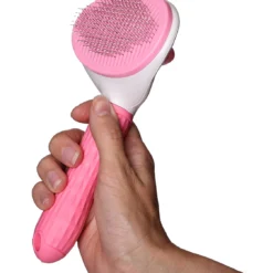 Lorell Pet Company Kattenborstel/Hondenborstel – Borstel Voor Langharig/kortharig -Hondenhaar En Kattenhaar Verwijderaar – Roze