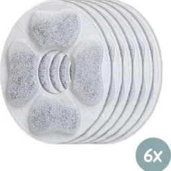 Loyalpetclub® Filter Drinkfontein Kat 6 Stuks – Koolstoffilter Drinkfontein Katten – Waterfontein Kat Navulling Set – Kattenfontein Filters