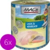 MAC’s Kattenvoer Natvoer Blik – 70% Zalm & Kip – 6 X 800g