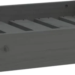Maison Exclusive – Hondenmand 51,5x44x9 Cm Massief Grenenhout Grijs