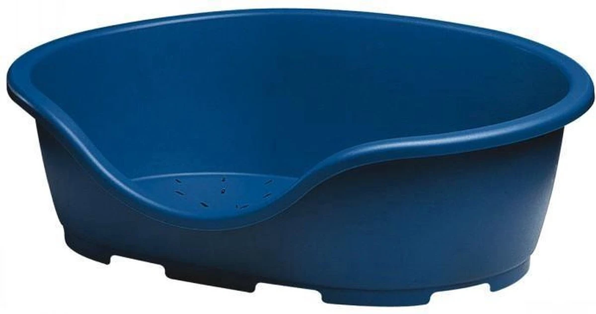 Marchioro Perla Hondenmand Kunststof Blauw 53cm 1 Marchioro Perla Hondenmand Kunststof Blauw 53cm