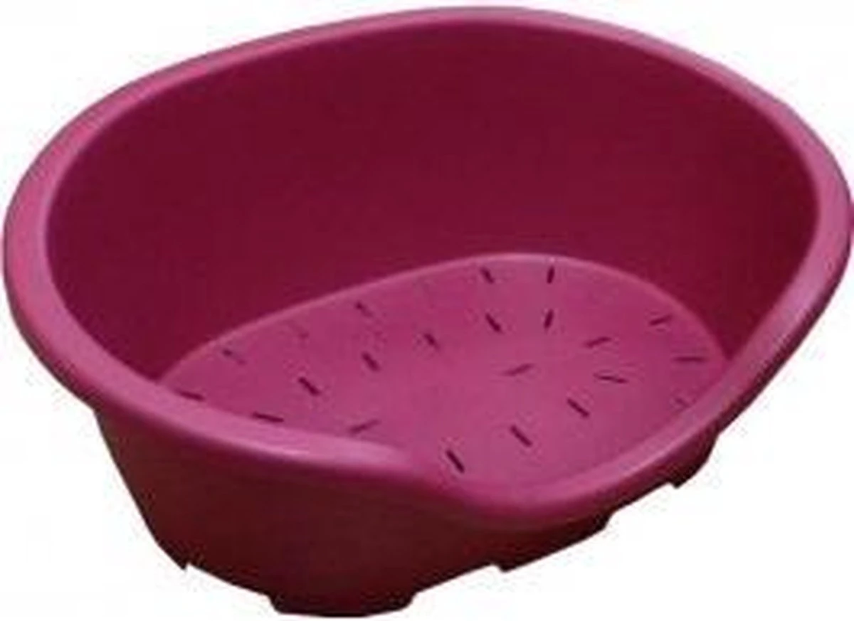 Marchioro Perla Hondenmand Kunststof Cerise Rood 53cm 1 Marchioro Perla Hondenmand Kunststof Cerise Rood 53cm