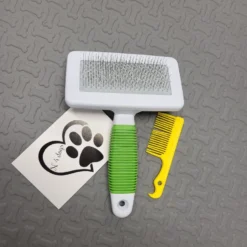 N4dogs – Hondenborstel – Slicker Brush – Honden Borstel Universeel – Kattenborstel – Reinigende Borstel