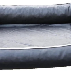 Napzzz Hondenmand Divan Lederlook Zwart Maat M: 90 X 75 Cm