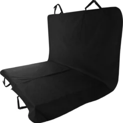 Navaris Non-slip Honden Autostoel Reishoes – Stoelbeschermer Voor De Hond – Watervast, Stevige Stoelhoes – Krasbestendig – Zwart