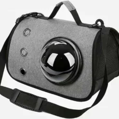 Nixnix – Katten Rugtas Grijs – Hondenrugzak – Draagtas Hond – Hondentas – Reistas Kat – Huisdieren Reistas – Max 8 Kg – Backpack