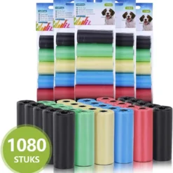 Nobleza 48KVG – Poepzakjes – 1000 Stuks – 32 X 22 Cm – Gekleurd