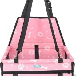 Nobleza Hondenstoel Auto – Hondenzitje Auto – Autostoel Hond – Autozitje Hond – Hondenmand Auto – Roze