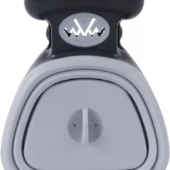 Opvouwbare Poepschep – Pooper Scooper Hondenpoep Schep – Hondenpoep Dispenser – Poepzakjes Hond Grijs 14 X 11.5 Cm