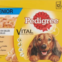 Pedigree Maaltijdzakjes – Hond – Senior – Natvoer – 4 X 12 X 100g