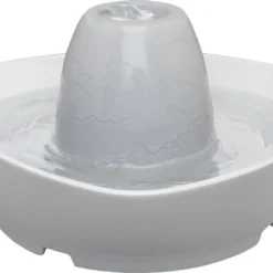 PetSafe® Streamside Ceramic Pet Fountain – Keramische Drinkfontein Voor Katten En Kleine Honden – Water Borrelt Zacht Over De Toren – Door Het Design Van Alle Kanten Bereikbaar – 1,8 Liter – PetSafe Streamside