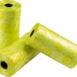 Duvo Poepzakjes Spice Limoen 8x15st – 32x19cm Limoen