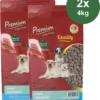 Premium Dog Food – Light Crackers – Droogvoer Dieet – 2 X 4kg