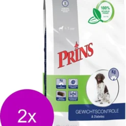 Prins Procare Dieet Gewichtscontrole&Diabetes Gevogelte – – 2 X 15 Kg