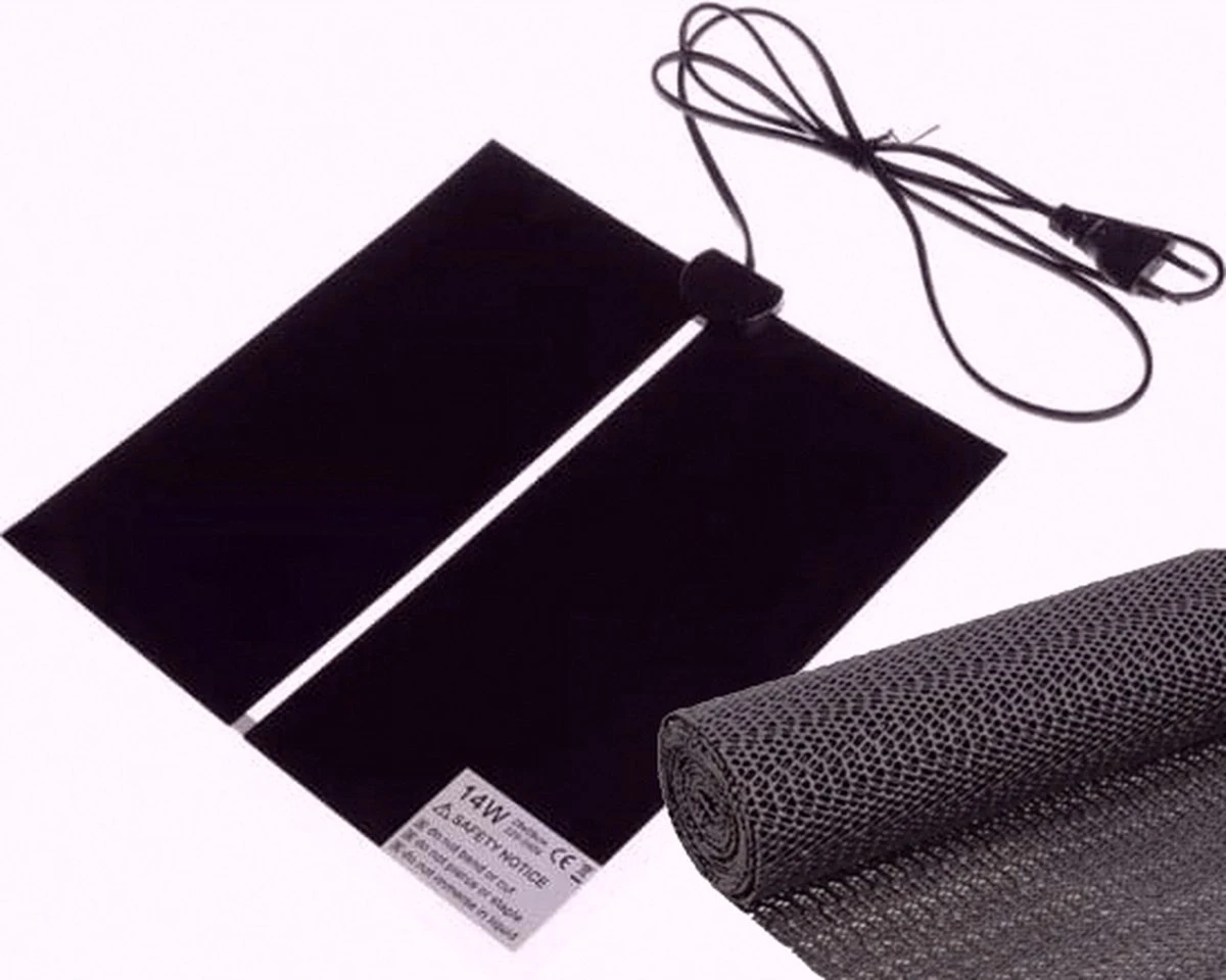 Professionele Warmtemat Voor Huisdieren Met Anti-slip Matje – 28 X 28 Cm – 14 Watt – | Terraria Verwarming | Hondenmand Verwarming | Kippenhok Verwarming | 28x28cm | Mét Thermostaat! 1 Professionele Warmtemat Voor Huisdieren Met Anti-slip Matje – 28 X 28 Cm – 14 Watt – | Terraria Verwarming | Hondenmand Verwarming | Kippenhok Verwarming | 28x28cm | Mét Thermostaat!