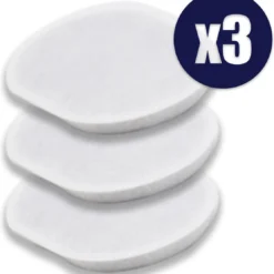 PureGoods Drinkfontein Filters – 3-Laags Filter – Voor Katten En Honden – 3 Stuks