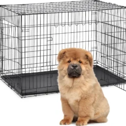 Relaxdays Hondenbench Inklapbaar – Metalen Bench – Draadkooi – Vervoersbox – Autobench – XXL