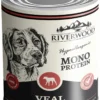 Riverwood 6-pack (5% Korting) – Ultra Premium Natvoer Voor Honden – 2.4Kg – Kalf Hypoallergeen – Graan- En Glutenvrij